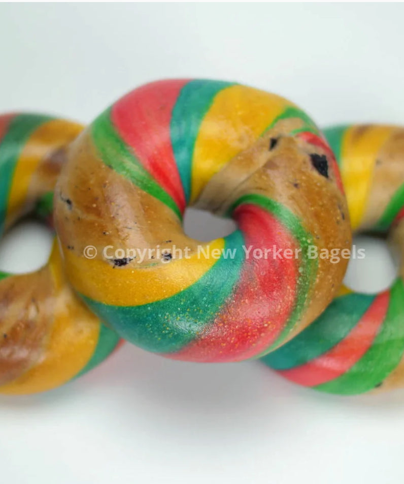 New Yorker Bagels Rainbow Bagels