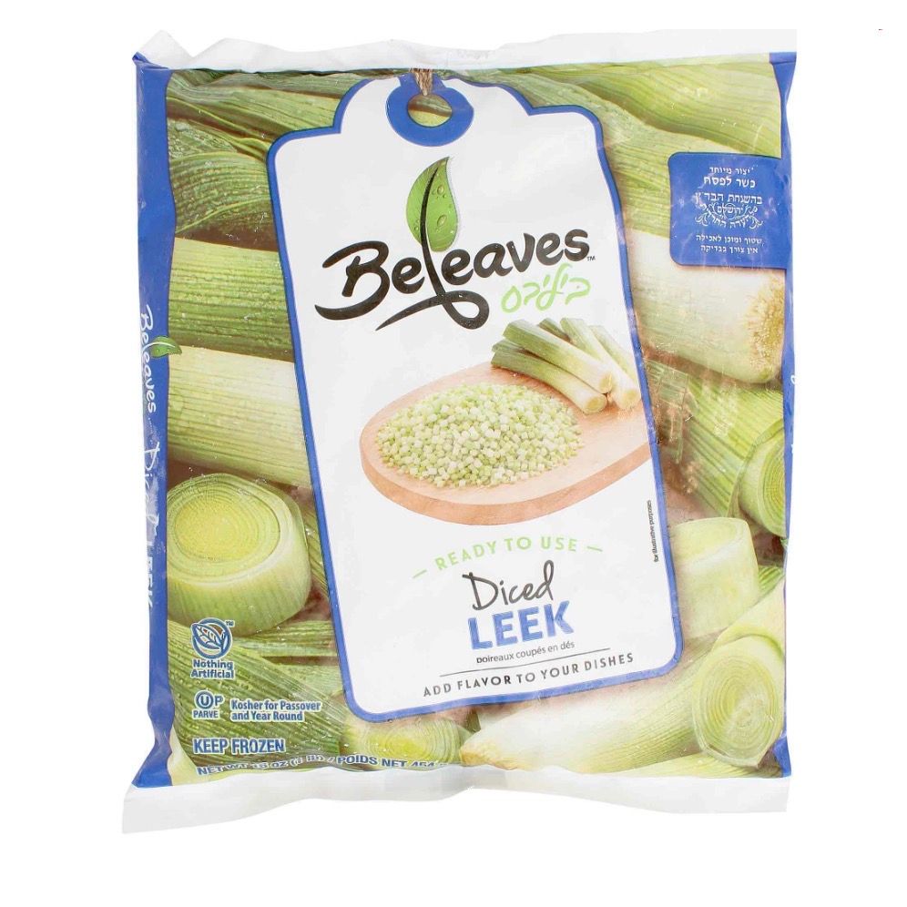 Beleaves Frozen Leek Diced, 16 oz