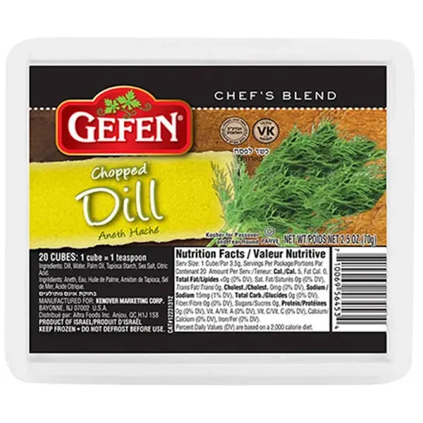 GEFEN - SPICE CHOPPED DILL CUBES