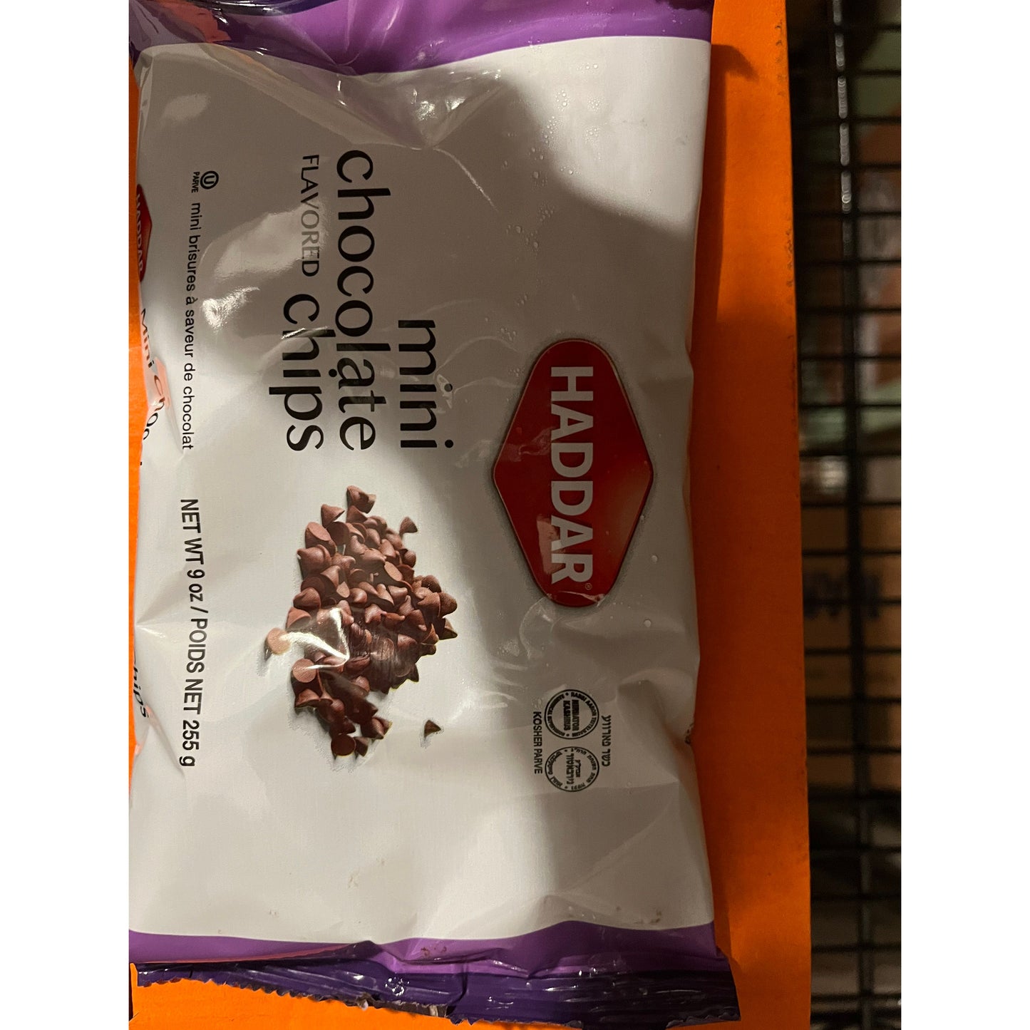Haddar Mini Chocolate Flavored Chips