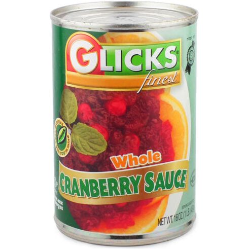 GLICKS WHOLE CRANBERRY SAUCE