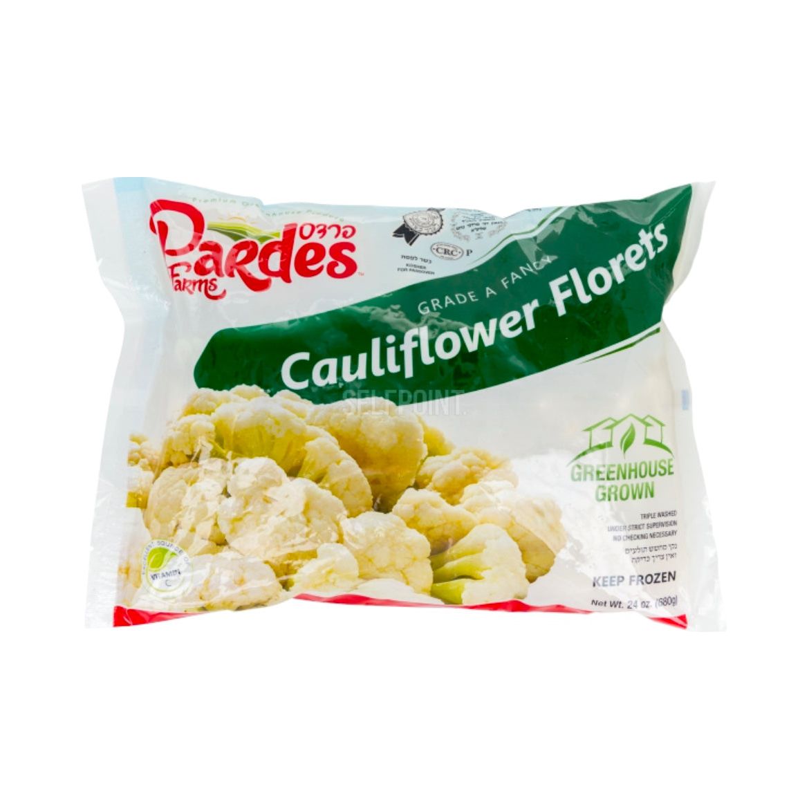 Pardes Farms Cauliflower Florets, 24 Oz