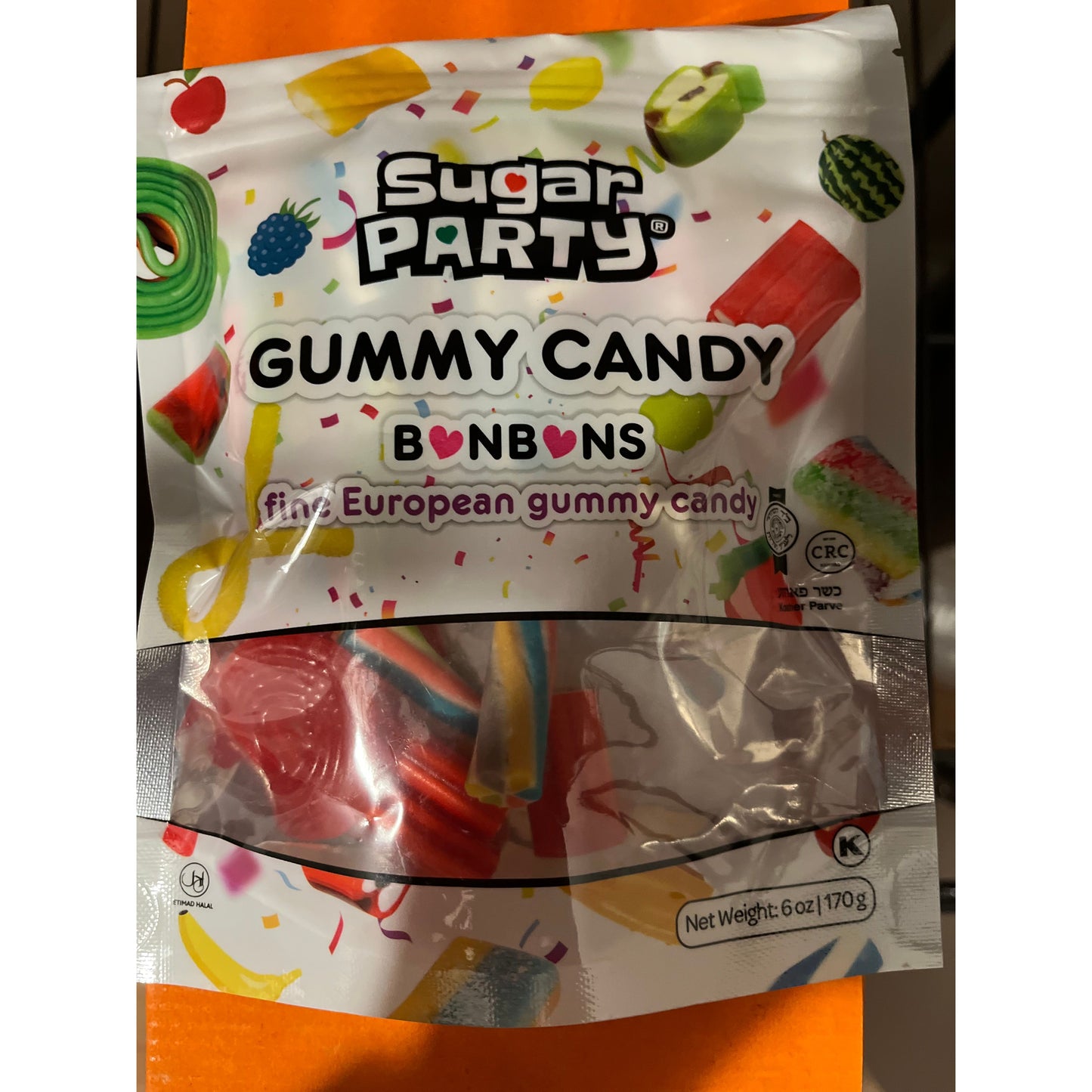 Sugar Party Candy Gummy Mix (6 oz)