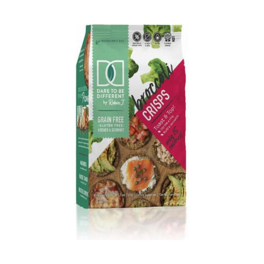 DARE TO BE DIFFERENT , KP BROCCOLI CRISPS