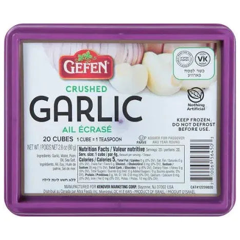 Gefen Crushed Garlic Cubes
