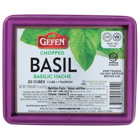 Gefen Frozen Basil Cubes