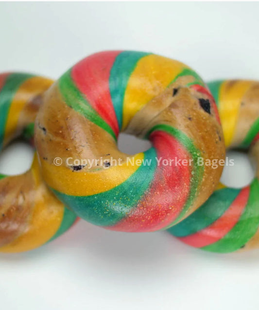 New Yorker Bagels Rainbow Bagels