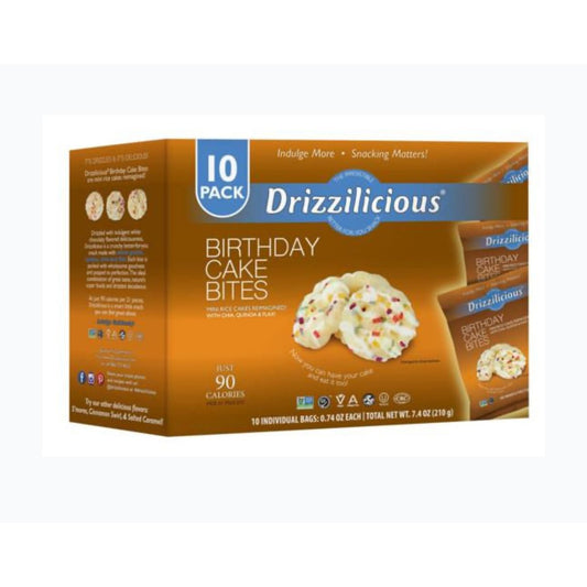 Drizzilicious Birthday Cake 10 Pack