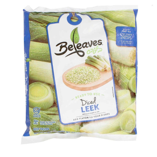 Beleaves Frozen Leek Diced, 16 oz