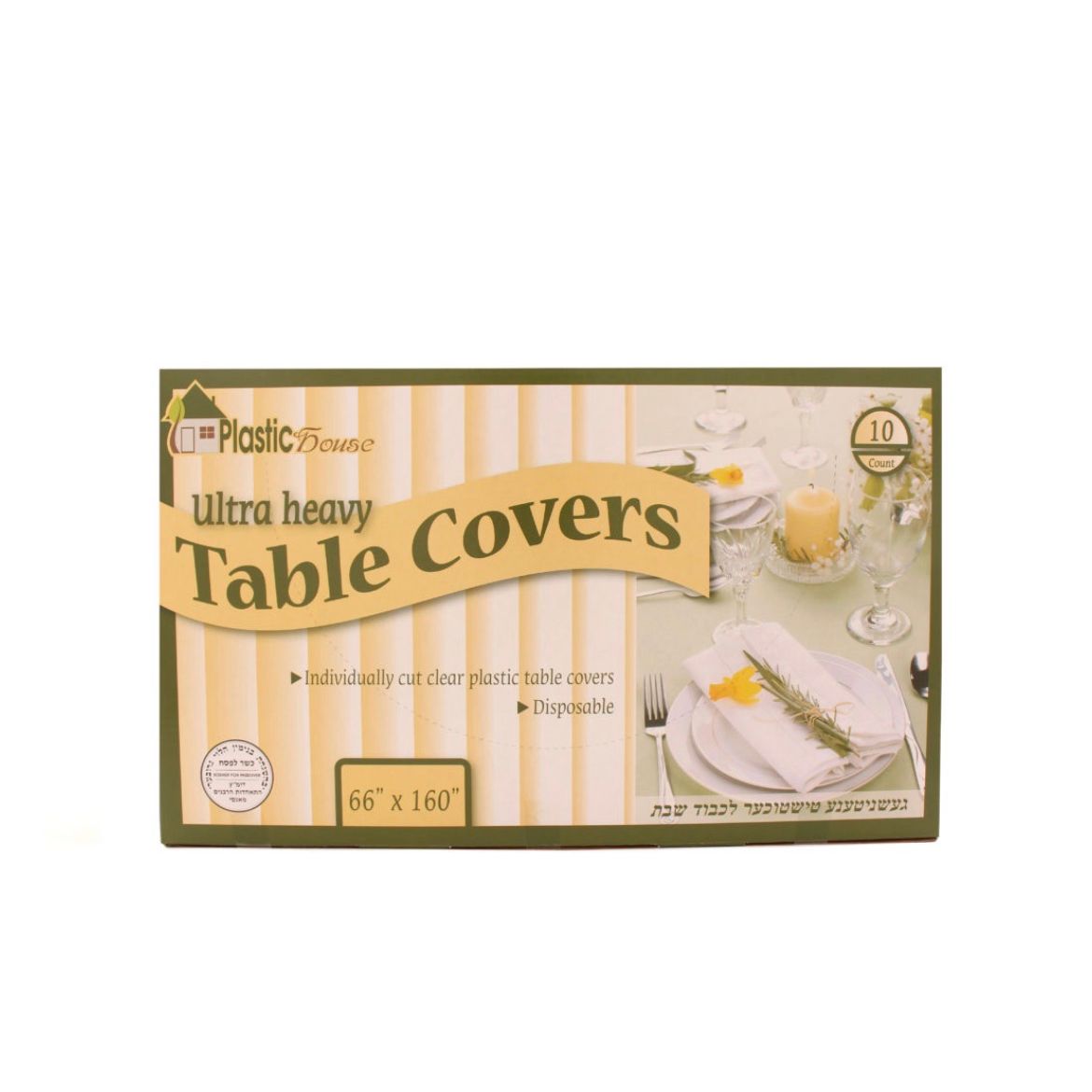 Ultra Table Covers 66x160 10 ct