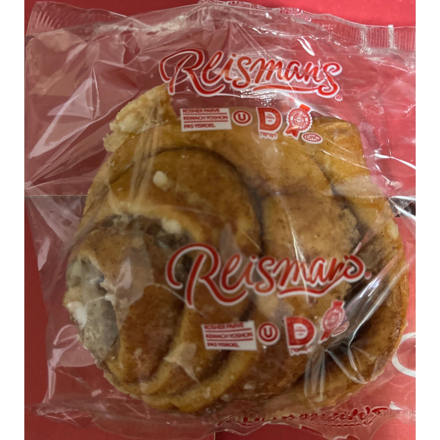 Reisman’s Half Size Cinnamon Danish Individually Wrapped