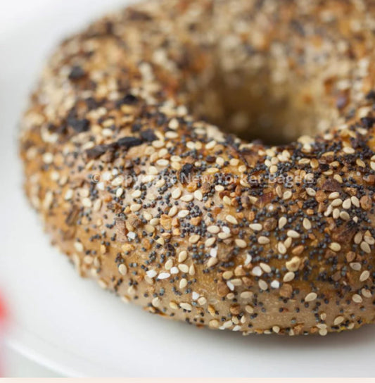 New Yorker Bagels Whole Wheat Everything Bagels