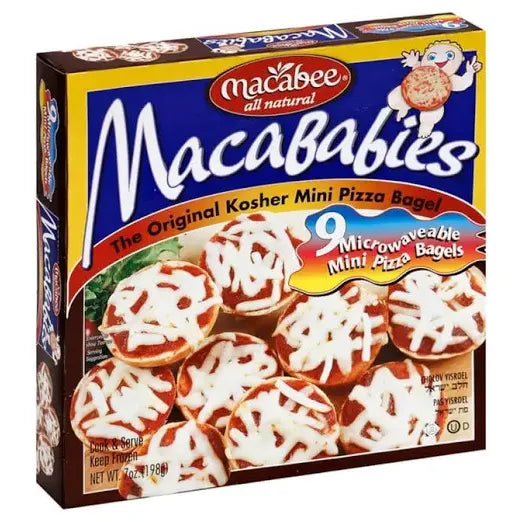 Macababies Mini Pizza Bagels 9 count