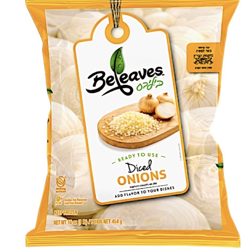 Beleaves Frozen Onion Diced, 16 oz