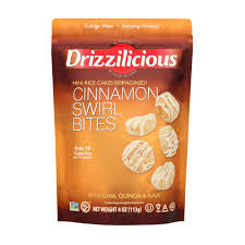 Drizzilicious Cinnamon Swirl Bites 4 oz bag