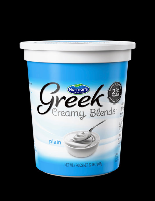 NORMAN’S GREEK - YOGURT--PLAIN  2% 32 OZ