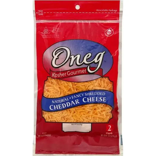 Oneg Cheddar Cheese 8 ounce