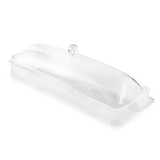 Acrylic Clear Long Serving Tray with Handles