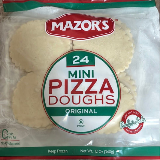 Mazor 2.75" Round Fancy Pizza Dough-24/pack