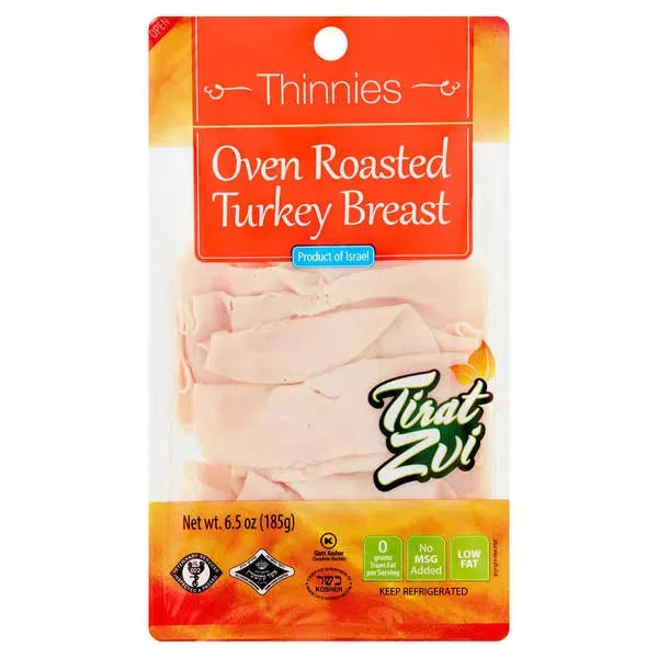 Tirat Tzvi Turkey Breast Thinnies Oven Roasted