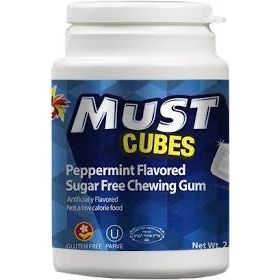 Elite 2 Oz Must Cubes Peppermint Gum