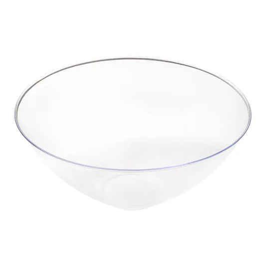 32 oz. Solid Clear Organic Round Plastic Bowls