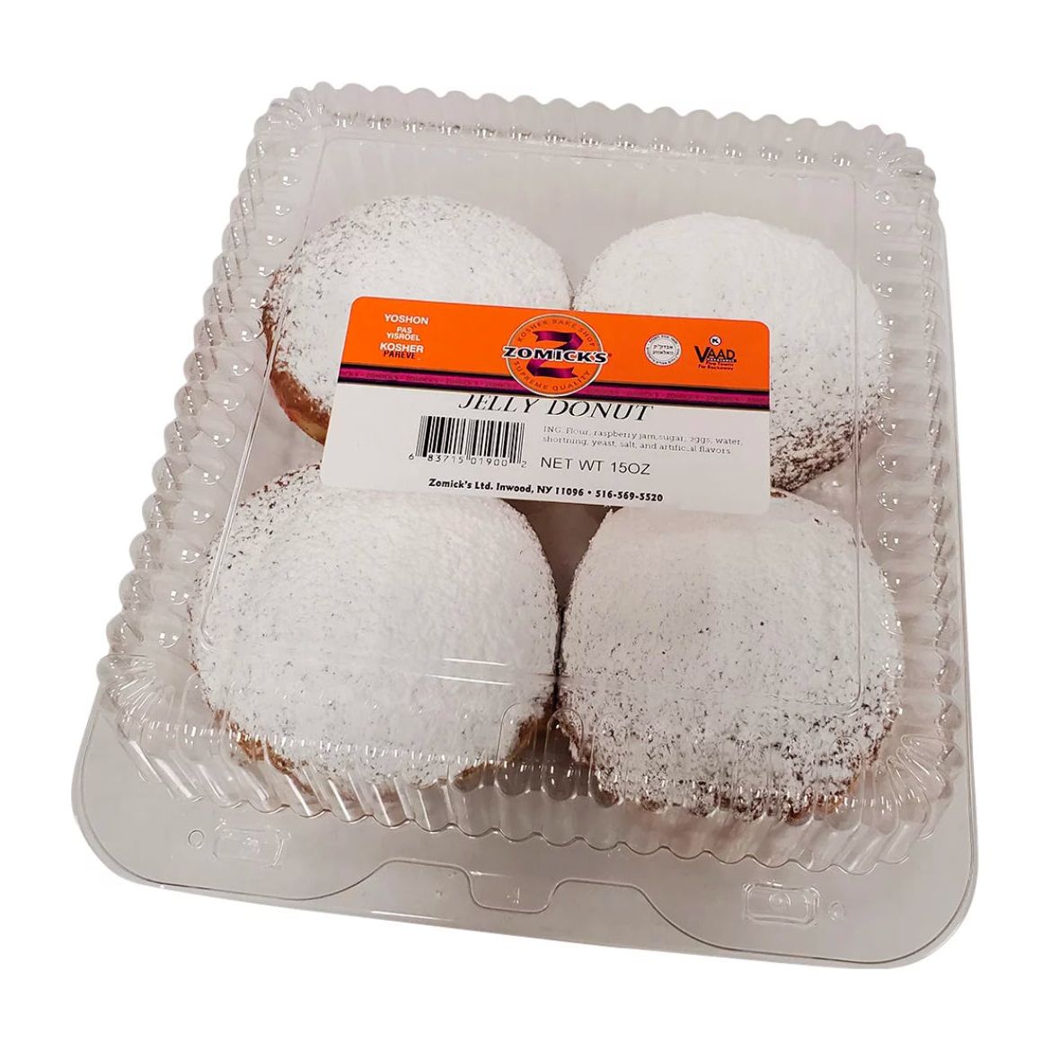 Zomick’s Doughnuts Jelly 4 Pack