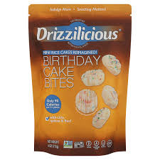 Drizzilicious Birthday Cake Bites 4 oz bag