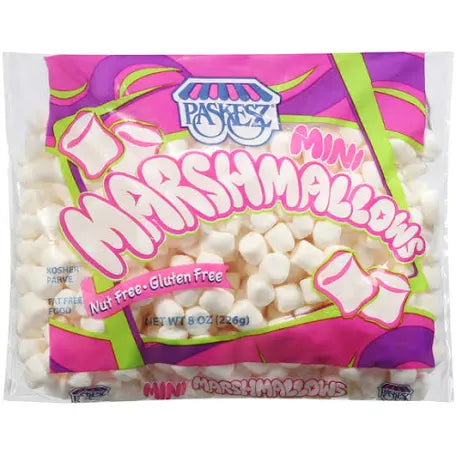Paskesz White Mini Marshmallows