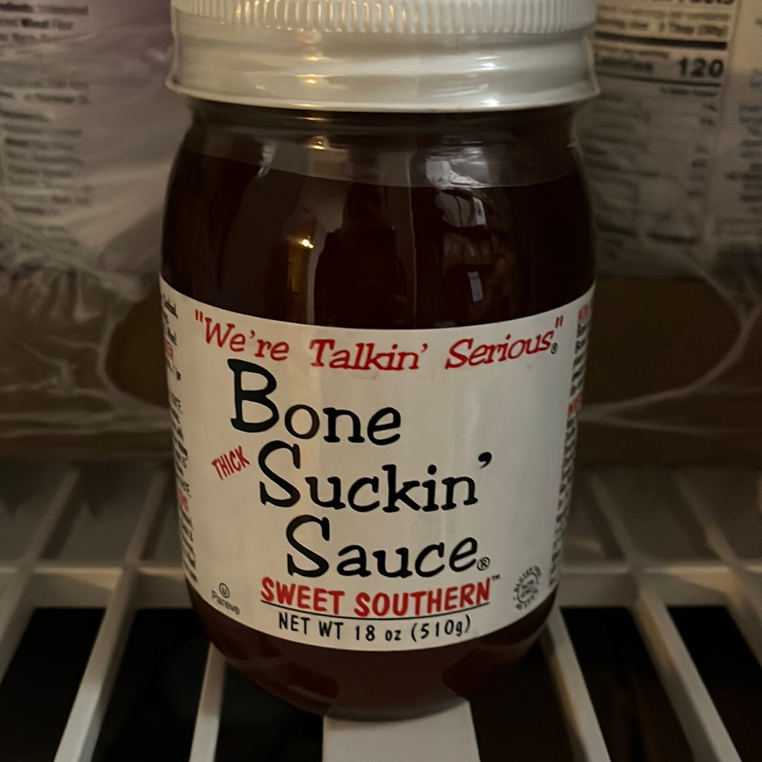 We're Talking Serious  Bone Suckin Sauce Sweet Southern 18 Oz