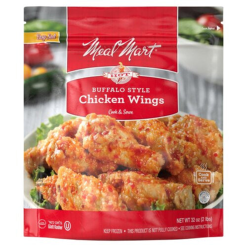 Meal Mart Buffalo Style Chicken Wings Mild Hot