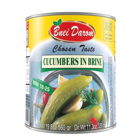 Bnei Darom Cucumbers In Brine Mini