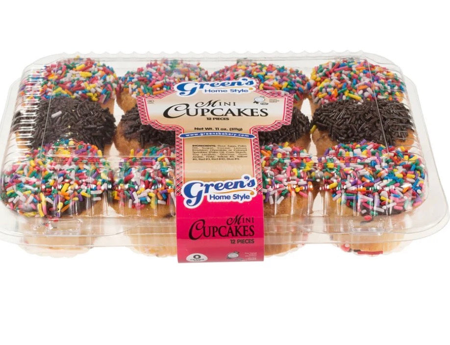 Green's Sprinkle Cupcakes