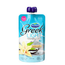 Greek Light Vanilla Yogurt Pouch