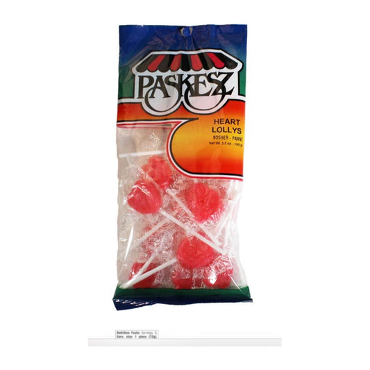 Paskesz Heart Lollipops