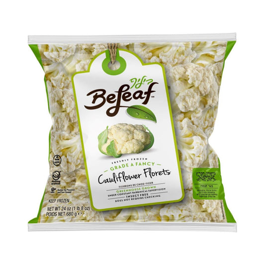 BeLeaf Cauliflower Florets, 24 Oz