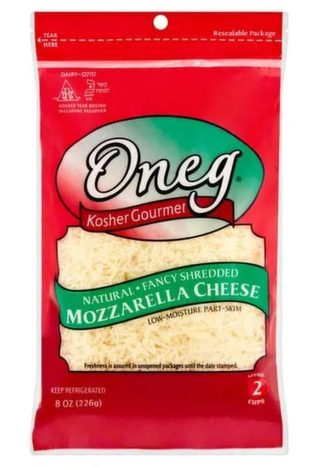 Oneg Shredded Mozzarella Cheese