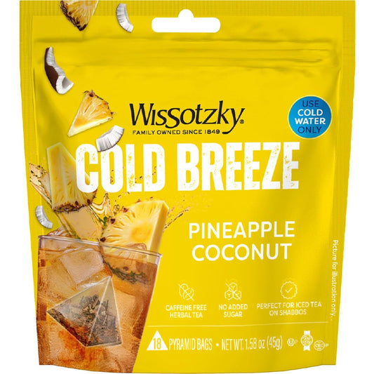 Wissotzky Cold Breeze Tea Pineapple Coconut