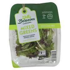 Beleaves Mixed Greens 4 oz