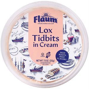 Flaum’s Lox Tidbits in Cream