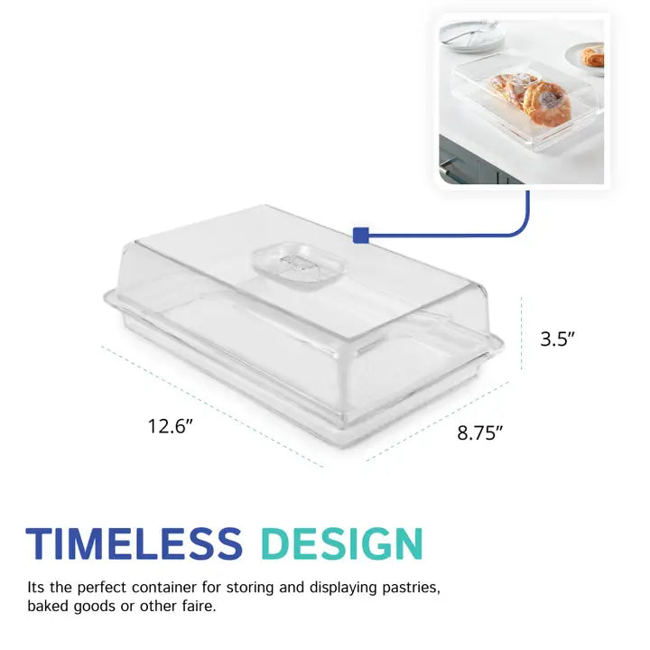 Pastry Tray w/ Cover (Set)