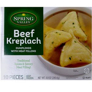 Spring Valley Beef Kreplach Dumplings With Meat Filling, 8.8 Oz