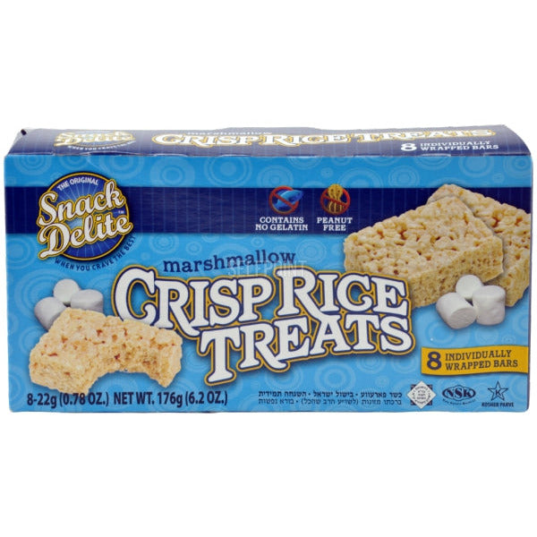 Snack Delite  Marshmallow Crisp Rice Treats 8 ct