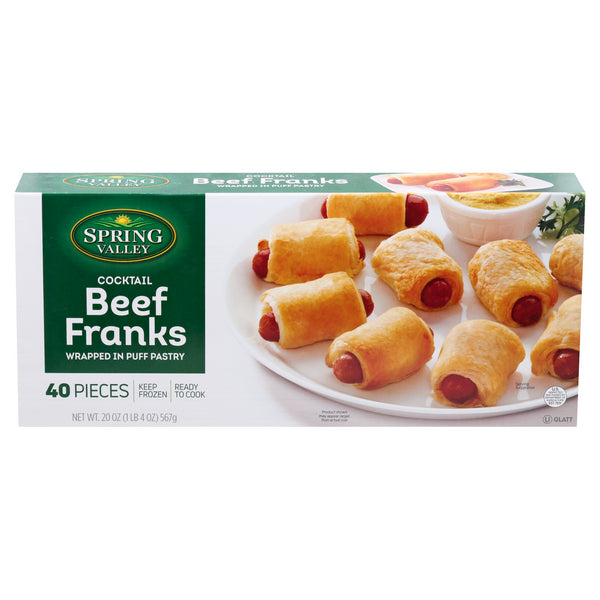 Spring Valley Cocktail Beef Franks (40 count)
