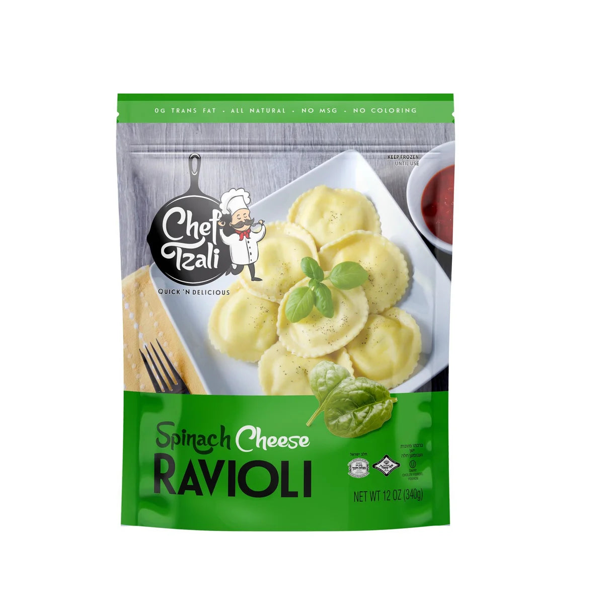 Chef Tzali Spinach Cheese Ravioli – The Kosher Cache