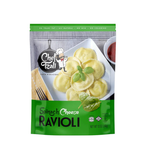 Chef Tzali  Spinach Cheese Ravioli