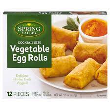 Spring Valley Cocktail Size Egg Rolls (12 count)