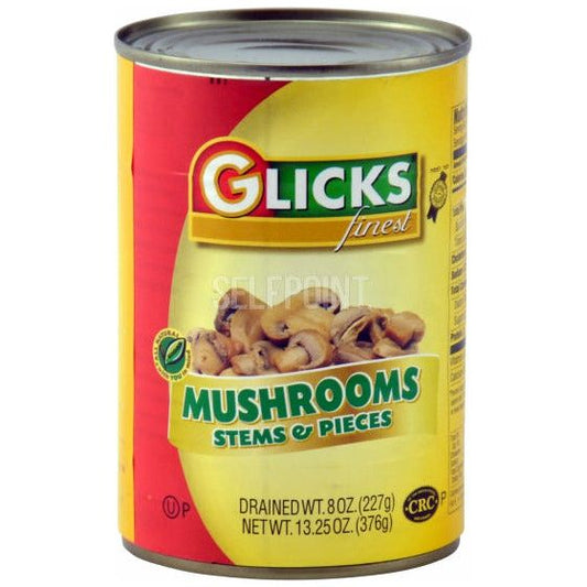Glicks Mushrooms Stems & Pieces