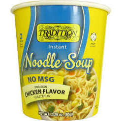 Tradition Instant Noodle Soup- Chicken Flavor-no MSG